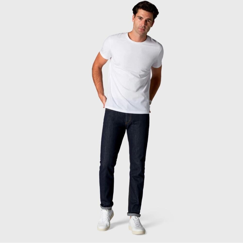 Spoke Original 12 Oz Original Denim in Rinse Wash.